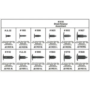 Disco Automotive 8135 Universal Shield Retainer Assortment - view 2