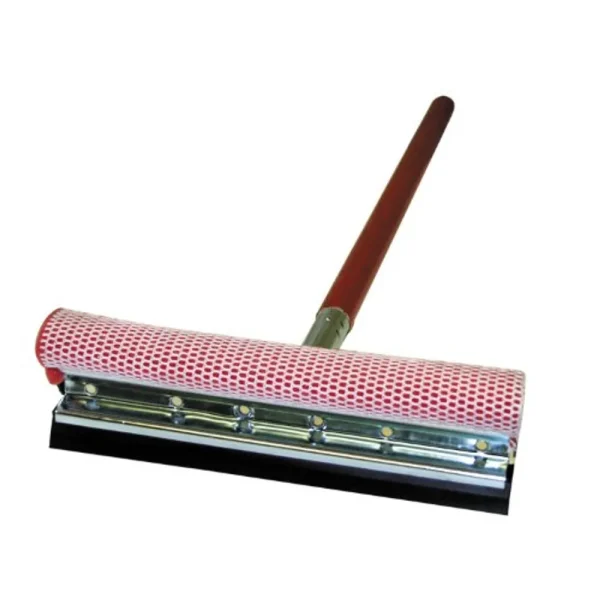 Carrand 9047R 8 Inches Red 8″ Metal Squeegee Head with 36″ Wood Handle