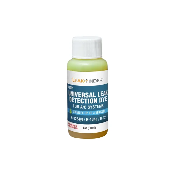 LeakFinder LF1001 Universal A/C System Leak Detection Dye, 1 oz x 6