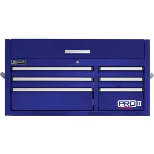 Homak PRO II Series 41″ 6-Drawer Top Chest, Blue (BL02041062)