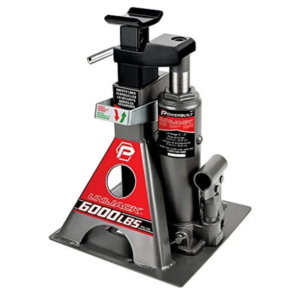 Powerbuilt 620471 3 Ton All-in-One Hydraulic Bottle Jack and Jackstand