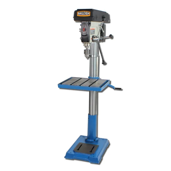 Baileigh 220V 20″ Floor Drill Press with 12 Spindle Speeds (1015771)