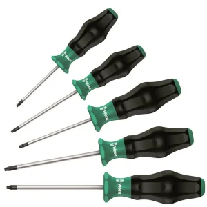 Wera Kraftform Plus Torx Screwdriver Set – 5-Piece (05345257001)