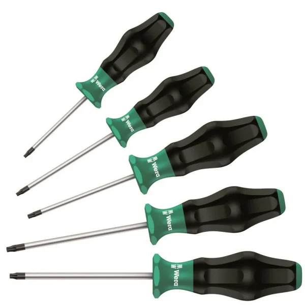 Wera Kraftform Plus Torx Screwdriver Set – 5-Piece (05345257001)