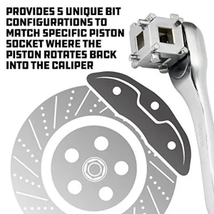 Powerbuilt 648410 Alltrade Disc Brake Piston Tool - view 4