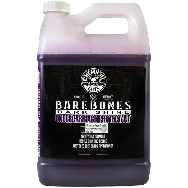 Chemical Guys 1 Gal Dark Shine Barebones Undercarriage Spray (TVD_104)