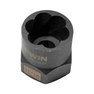 Irwin 53912 Bolt Extractor, for 11/16″ Bolts, Reverse Spiral Flutes, 3/8″ Drive, Bulk