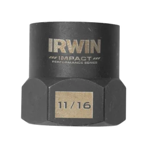 Irwin 53912 Bolt Extractor, for 11/16″ Bolts, Reverse Spiral Flutes, 3/8″ Drive, Bulk - view 2