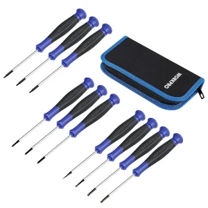 WORKPRO 10 Pcs Precision Screwdriver Set with Pouch