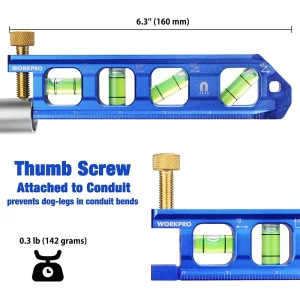 WORKPRO 6.3 Inch Conduit Bending Level - view 2