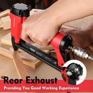 WORKPRO Pneumatic 21/22 Gauge Staple Gun, 8016/7116 Upholstery Stapler with Staples 1/4” to 5/8” - view 3