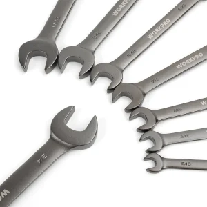 WORKPRO 8 Pcs Flex-Head Ratcheting Combination Wrench Set with Organizer Bag - view 4