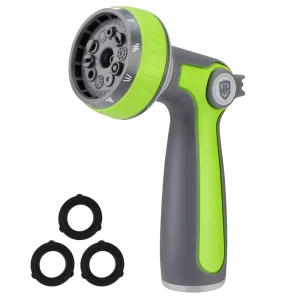 Garden Hose Nozzle Sprayer with 10 Spray Patterns