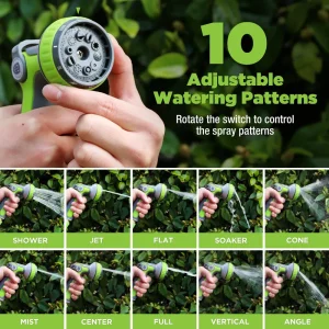Garden Hose Nozzle Sprayer with 10 Spray Patterns - view 4