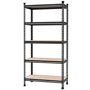 WORKPRO 5-Tier Adjustable Metal Rack Storage Heavy Duty Shelving Unit, 36”W x 18”D x 72”H, 4000 lbs Load Capacity