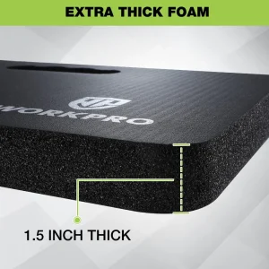 WORKPRO 1-Pack Extra Thick Foam Kneeling Pad, 17.5 x 11 x 1.5 in - view 4