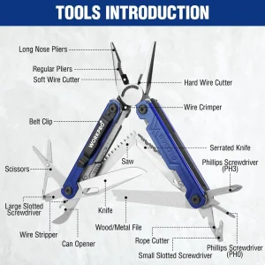 WORKPRO 18-in-1 Multi Tool Pliers - view 2