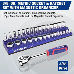 WORKPRO 32-piece Mechanics Tool Set - view 2