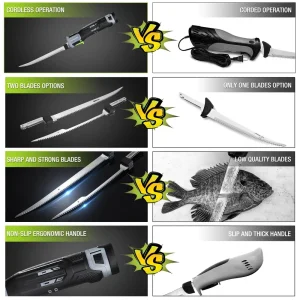 WORKPRO 12V Cordless Electric Fillet Knife - view 4