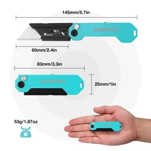 WORKPRO 2PC EDC Folding Utility Knife - view 2