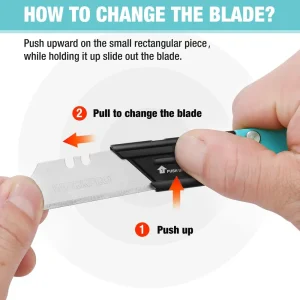 WORKPRO 2PC EDC Folding Utility Knife - view 4