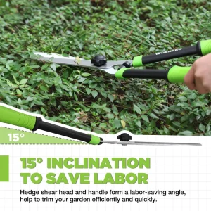 WORKPRO Hedge Shears, 23” Manual Hedge Trimmers - view 3