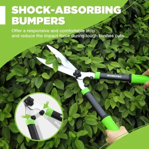 WORKPRO Hedge Shears, 23” Manual Hedge Trimmers - view 4