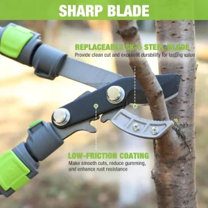 WORKPRO Extendable Anvil Lopper , 25-37″ Branch Cutter, Heavy Duty Garden Tree Trimmer - view 4