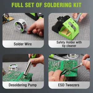 WORKPRO Digital Soldering Station Kit - view 4