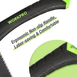 WORKPRO Folding Saw, Small Hand Pruning Saw with 7 Inch Blade – Portable Camping Saw with Triple Cut - view 4