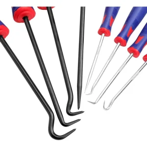 WORKPRO 9Pcs Precision Pick & Hook Set with Scraper, Automotive & Electronic Hand Tools (W) - view 2