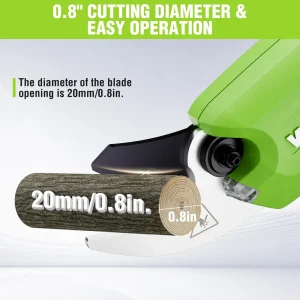 WORKPRO 7.2V Cordless Electric Pruning Shears/Tree Pruner with Rechargeable Battery, 0.8 Inch Cutting Diameter - view 3