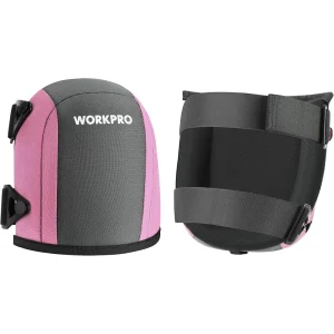 WORKPRO Garden Knee Pads with Foam Padding- Pink Ribbon