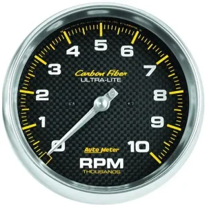 Auto Meter Carbon Fiber 5 Inch Tachometer Gauge – 4898