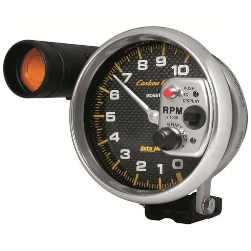 Auto Meter Carbon Fiber 5 Inch Tachometer Gauge – 4899