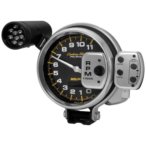 Auto Meter Carbon Fiber 5 Inch Tachometer – 6836