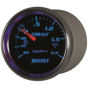 Auto Meter Cobalt 2-1/16 Inch Boost/Vacuum Gauge – 6103M - view 2
