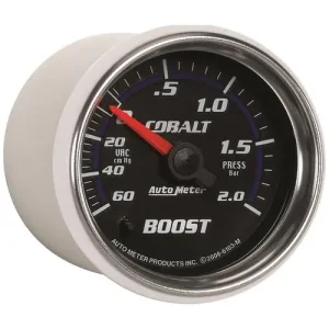 Auto Meter Cobalt 2-1/16 Inch Boost/Vacuum Gauge – 6103M - view 3