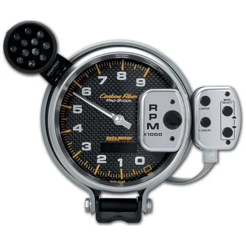 Auto Meter Carbon Fiber 5 Inch Tachometer – 6835