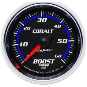 Auto Meter Cobalt 2-1/16 Inch Boost Gauge – 6105