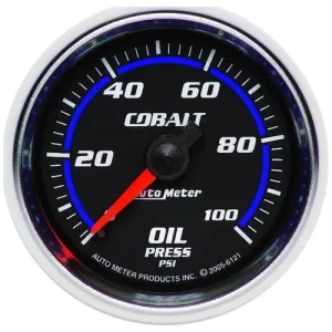 Auto Meter Cobalt 2-1/16 Inch Oil Pressure Gauge – 6121
