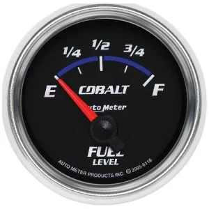 Auto Meter Cobalt 2-1/16 Inch Fuel Level Gauge – 6116