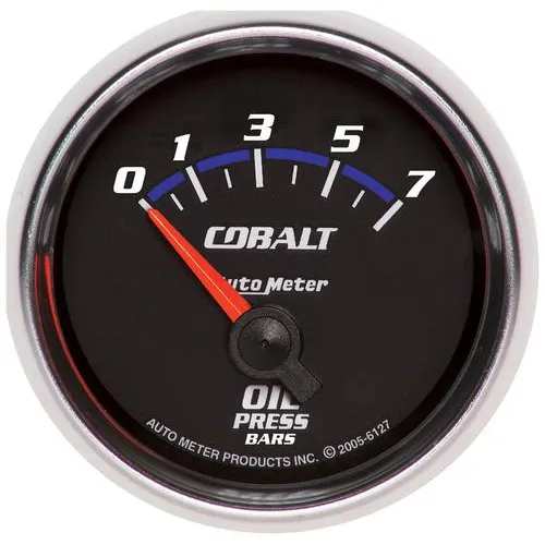Auto Meter Cobalt 2-1/16 Inch Oil Pressure Gauge – 6127M