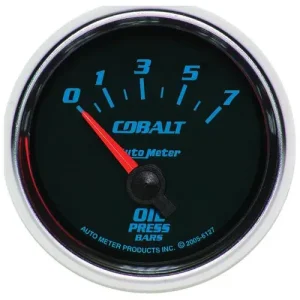 Auto Meter Cobalt 2-1/16 Inch Oil Pressure Gauge – 6127M - view 2