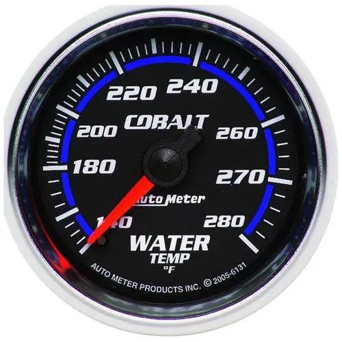 Auto Meter Cobalt 2-1/16 Inch Coolant Temperature Gauge – 6131
