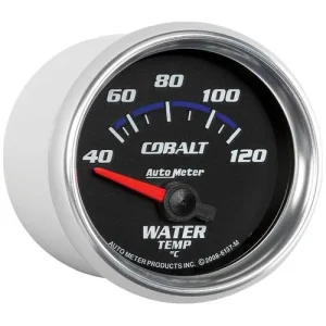 Auto Meter Cobalt 2-1/16 Inch Coolant Temperature Gauge – 6137M - view 3