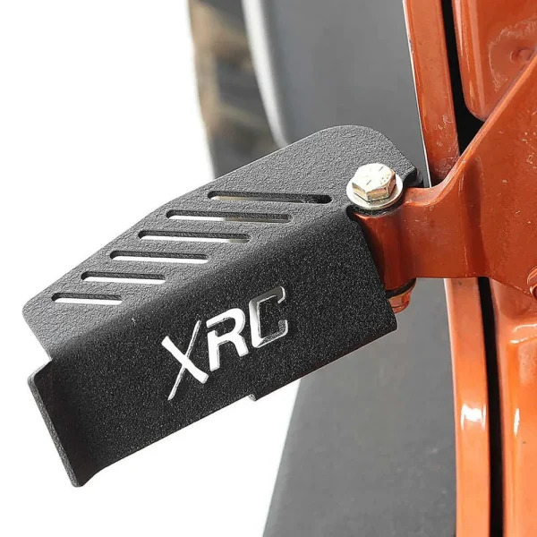 Smittybilt 07C Wrangler/20C Gladiator XRC Foot Pegs Matte Black Powdercoat (SMB7619)