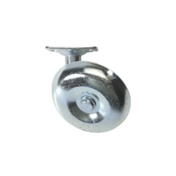 Whiteside Manufacturing Replacement Steel caster with mounting plate (#44)
