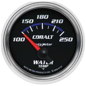 Auto Meter Cobalt 2-1/16 Inch Coolant Temperature Gauge – 6137
