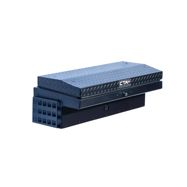 Chandler Truck Accessories ADAPT Lo-Side Truck Toolbox – Black (CTA5075-8642) – Customizable Aluminum Storage Solution